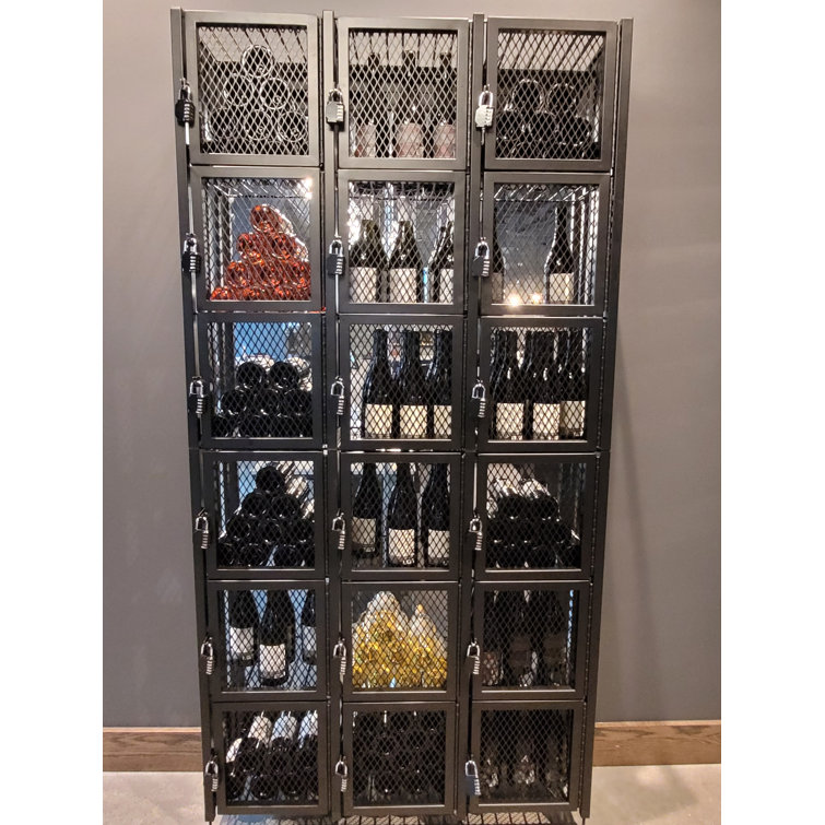 96 bottle wine online rack